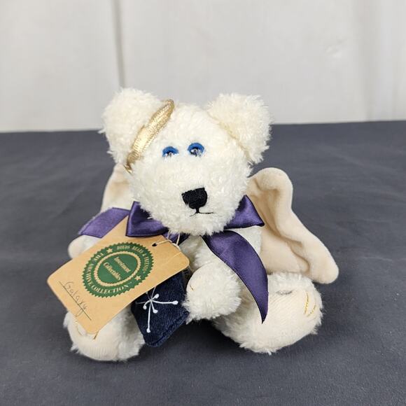 Retired Boyd's Collection 8in White GALAXY Angel Winged Teddy Bear with Tags - Picture 1 of 14